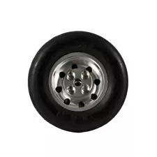 1 Pair 2.5inch Solid Rubber Wheels Tires with Tire Alu Hub For RC Airplane H20mm