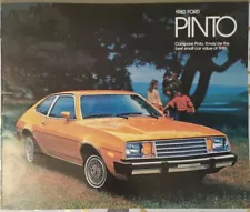 1980 Ford Pinto Brochure Rallye ESS Runabout Squire Wagon Original 80 Booklet