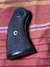 Colt Police Positive Checkered GRIPS Target w/ Thumb Rest Not Chinese Copy