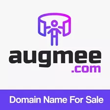 AUGMEE .COM Premium Augmented Reality Brand Domain Name For Sale. AI. AR. TECH.