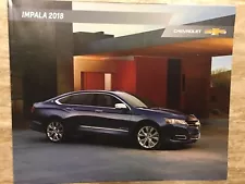 2018 CHEVY IMPALA 28-page Original Sales Brochure