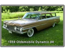 1959 Oldsmobile Dynamic 88 Station Wagon Refrigerator / Tool Box Magnet