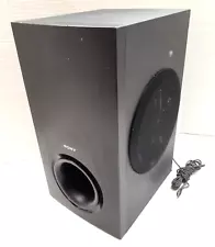 Sony Subwoofer Only SS-WS103 For Home Theater System, Impedance 3 Ohms, In Black