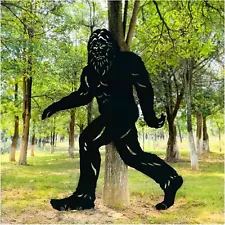 Life Size Bigfoot Metal X-Large Statue for Outdoor Garden Yard Decoration 7.4Ft