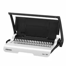 Fellowes Star+ 150 Manual Comb Binding Machine - New - Great for Scrapbooking!