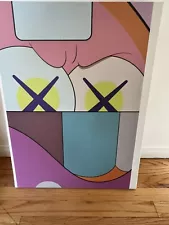 RARE KAWS UPS AND DOWNS SHOW CARD NERMAN MUSEUM OF ART 2013