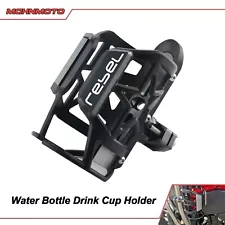 For 2017/2023 Honda Rebel CMX 500 Beverage Water Bottle Drink Cup Holder Bracket (For: 2017 Honda Rebel 500)