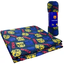 Barcelona Fleece Throw Blanket, Licensed, (50" x 60"/127cm x 152cm)