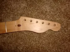 TELE NECK Super Tight Grain 1 pc Hard Rock Maple 21f Musikraft