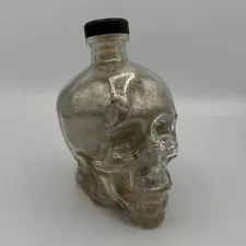 New ListingCrystal Head Vodka Skull Bottle Clear, Empty 750 ml with stopper Sparkles DECOR