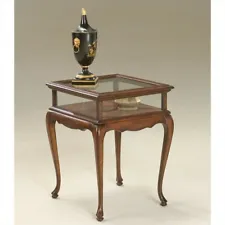 Beaumont Lane Curio Table in Cherry