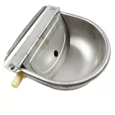 StainlessSteel Agricultural Drinking Bowl Automatic Water Trough Livestock Drink