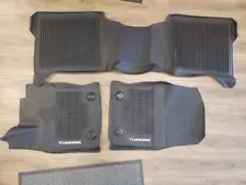 For Toyota Tundra 2022-2023 Floor Mats Liner Set Crew Cab Pickup 4-Doors