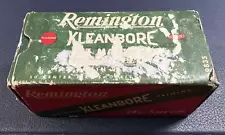 VINTAGE REMINGTON KLEANBORE Hi-Speed 357 MAGNUM AMMO BOX (EMPTY)