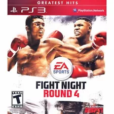 Fight Night Round 4 Playstation 3 PS3 EA Sports Boxing - New! Free Shipping