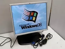 Monitor LCD 17", HP 1755, 1280x1024, 4:3, FOR RETRO GAMING, WORKING