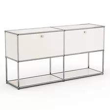 USM Haller Style Modern Storage Cabinet Metal Storage Shelf For Living Room NEW