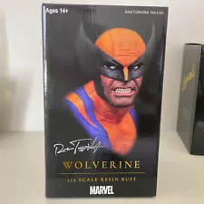 Wolverine Legends in 3D Diamond Selecet Toys Signed by Sculptor Rocco