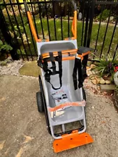 Worx Aerocart 8-in-1 Yard Cart/Wheelbarrow/Dolly (Virtually Brand New)