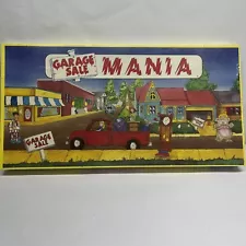 Garage Sale Mania Board Game Vintage 1986 Yard Sale Junkie Laupa Ent. NEW SEALED