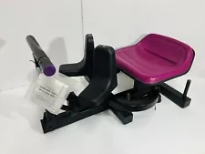 BODY BY JAKE HIP & THIGH EXERCISE MACHINE W/6 Resistance Bands & Owners Manual