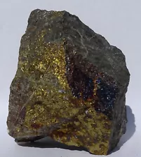 Rich CHALCOPYRITE with Sparse SCHEELITE--Mission mine, Arizona--Heavy Chunk!!