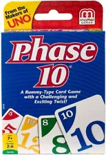 Mattel Games - Phase 10 [New ] Card Game, Table Top Game, Toy