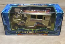 Philippine Jeepney Special Gold Edition Die Cast Pull Back Mabuhay *SEALED