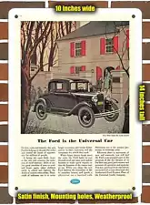 Metal Sign - 1931 Ford Model A De Luxe Coupe- 10x14 inches