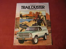 1979 Plymouth Trailduster Truck Sales Brochure Booklet Catalog Old Original