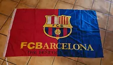 Futbol Club Barcelona FCB Banner Flag Football 35" x 58" Indoor Or Out