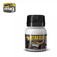 AMMO by MIG Jimenez 2031 ULTRA GLUE 40ml (glue for clear & PE parts)