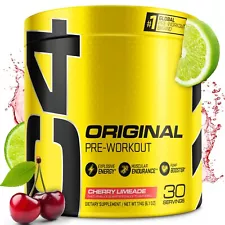 C4 ORIGINAL PRE-WORKOUT CHERRY LIMEADE 6.1 OZ NEW 01/2025