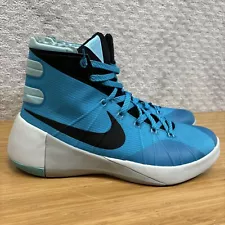 Nike Hyperdunk 2015 Azul Men’s Size 12 Shoes Sneakers Blue 749561-400 Basketball