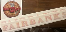 Fairbanks Standard Globe Scale Vintage Decal 12" x 1” for feed grain scale set 3