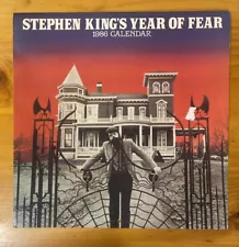 Stephen King Stephen King’s Year of Fear 1986 Calendar