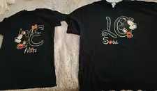 Mickey and Minnie Couple Shirts Small and XL