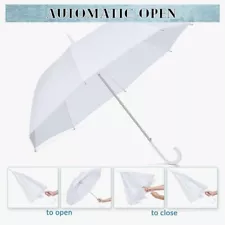 White umbrellas Wedding Umbrellas Bridal Shower Decorations Baby Shower