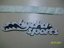 VINTAGE HYDRA SPORTS BOAT LOGO EMBLEM AND SINGLE DECAL STICKER