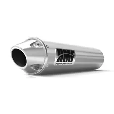 HMF for Yamaha Big Bear 400 2000-2012 Brushed/Pol Slip On Exhaust 041213606086