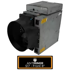 Antminer S17 Front + PSU to 8 Inch - Fan Shroud Adapter Silencer Cooling Crypto