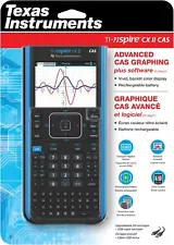 Texas Instruments TI-Nspire CX II CAS Color Graphing Calculator with Software