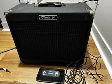 Peavey Classic 30 Guitar Tube Amp 2 Ch. 30 Watts Black With Footswitch USA Made