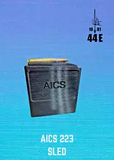 AICS (223/300blkout) single shot mag block, short action