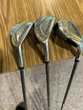 Bazooka J Max Gold 8 AND 6 Hybrid Iron Graphite R Flex $19 RH