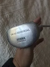 RAM Zebra TW 41 Memorial Mallet Putter / RH / Steel ~35