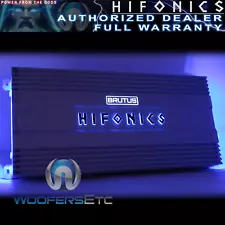 HIFONICS BG-1600.4 BRUTUS 1600W 4-CH 3200W MAX COMPONENT SPEAKERS CAR AMPLIFIER