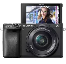 Sony Alpha a6400 Mirrorless Digital Camera with 16-50mm Lens