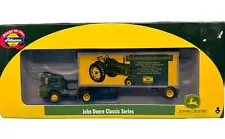 Athearn HO SCALE #8110 John Deere Ford “C" & 28' Wedge Trailer Classic NIB