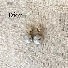 Christian Dior Tribal Earrings Silver 26